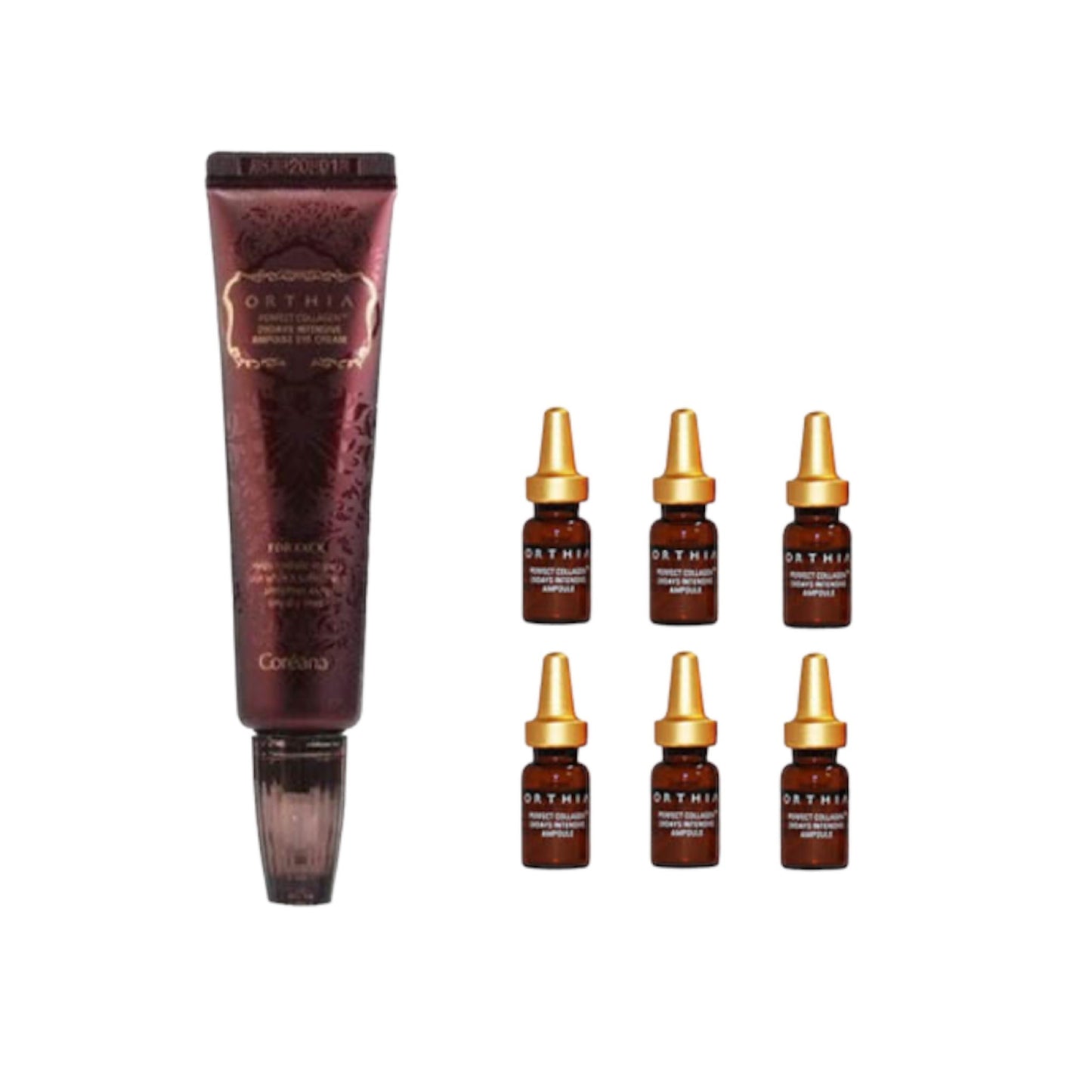 coreana ORTHIA PERFECT COLLAGEN INTENSIVE AMPOULE EYE BEAUTY SET