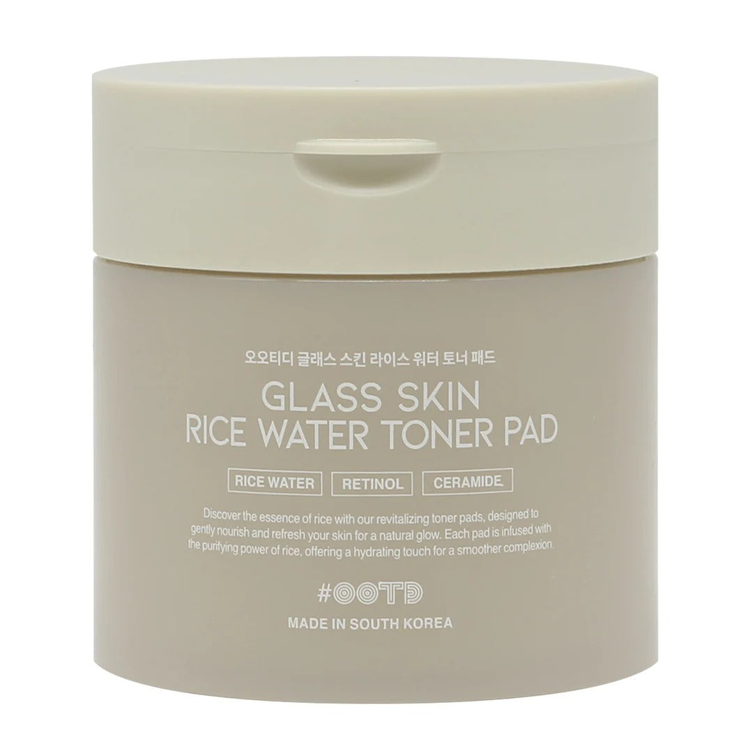 GLASS SKIN RICE WATER TONER PAD (70PADS)
