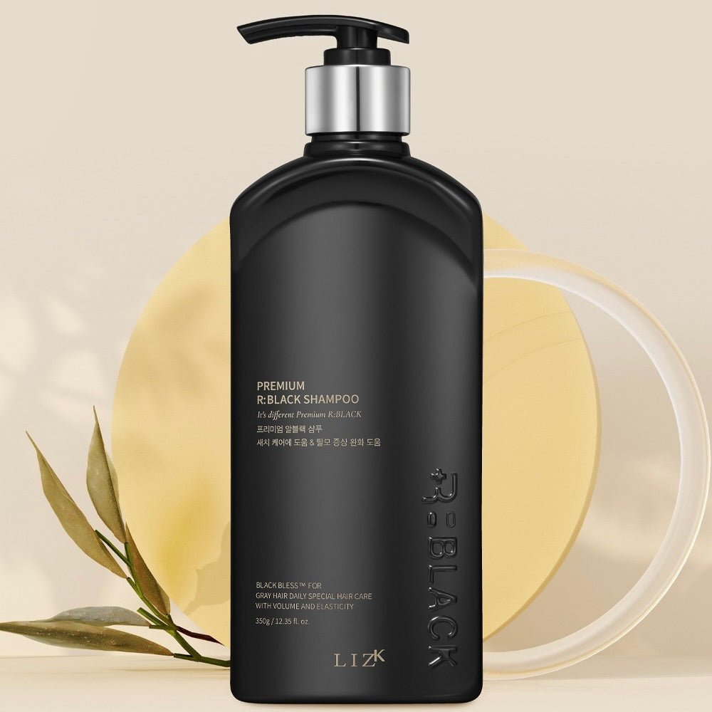 PREMIUM R:BLACK HAIR SHAMPOO 350G