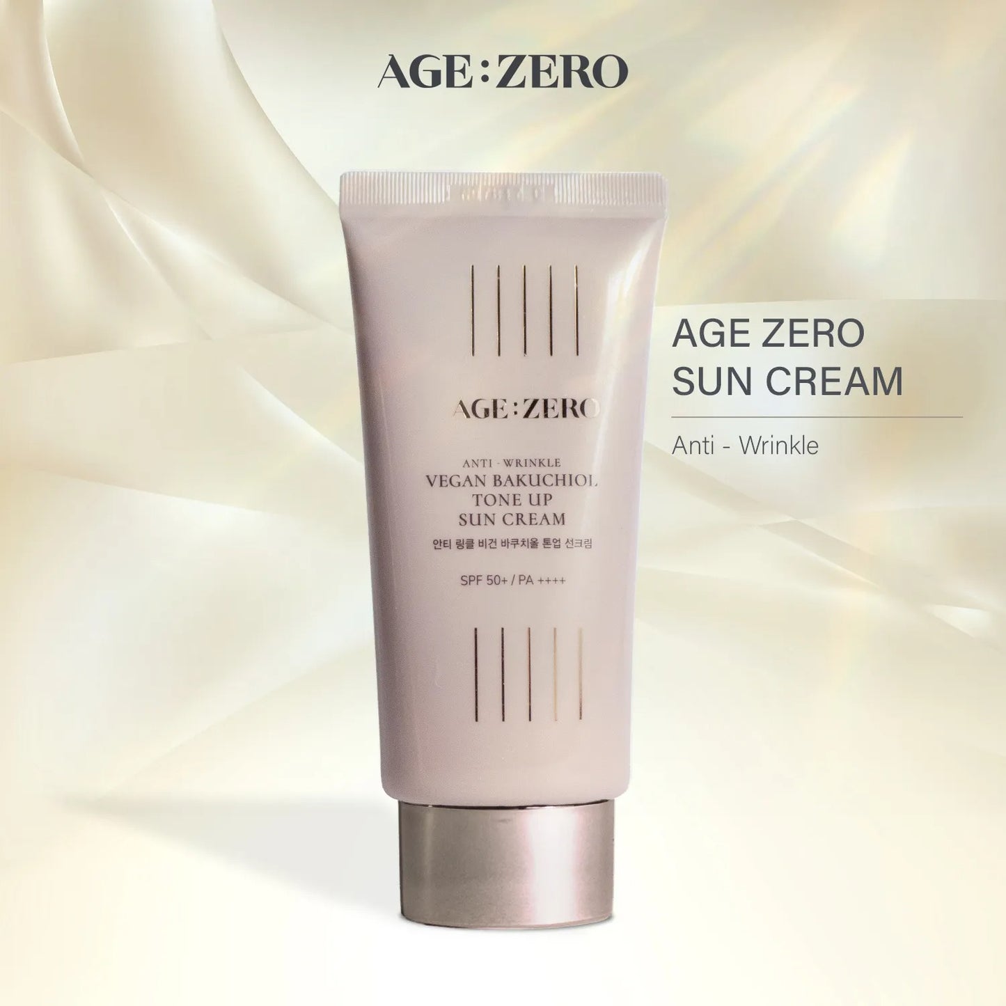 ANTI-WRINKLE VEGAN BAKUCHIOL TONE UP SUN CREAM
