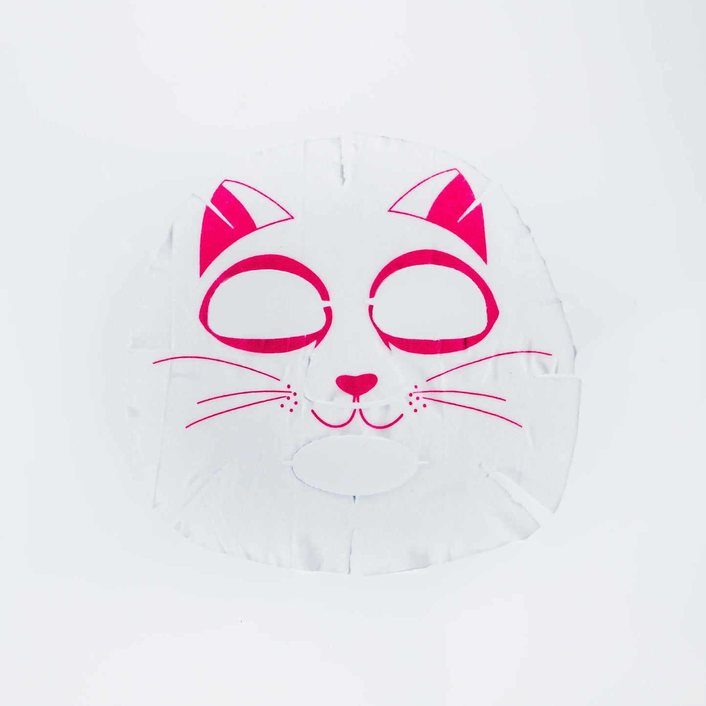 ANIMAL CHARACTER MASK_WHITE CAT