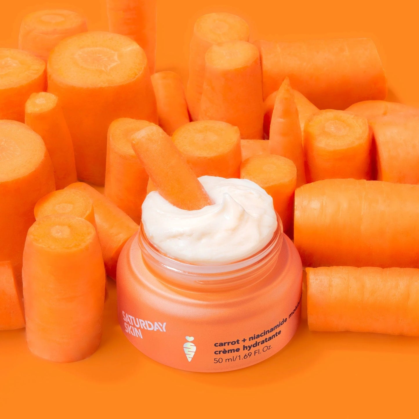 Carrot + Niacinamide Moisturing Cream 50ml
