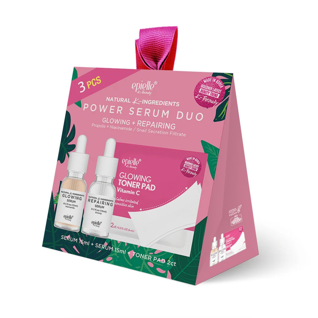 POWER SERUM DUO 3PK(GLOWING + REPAIRING)