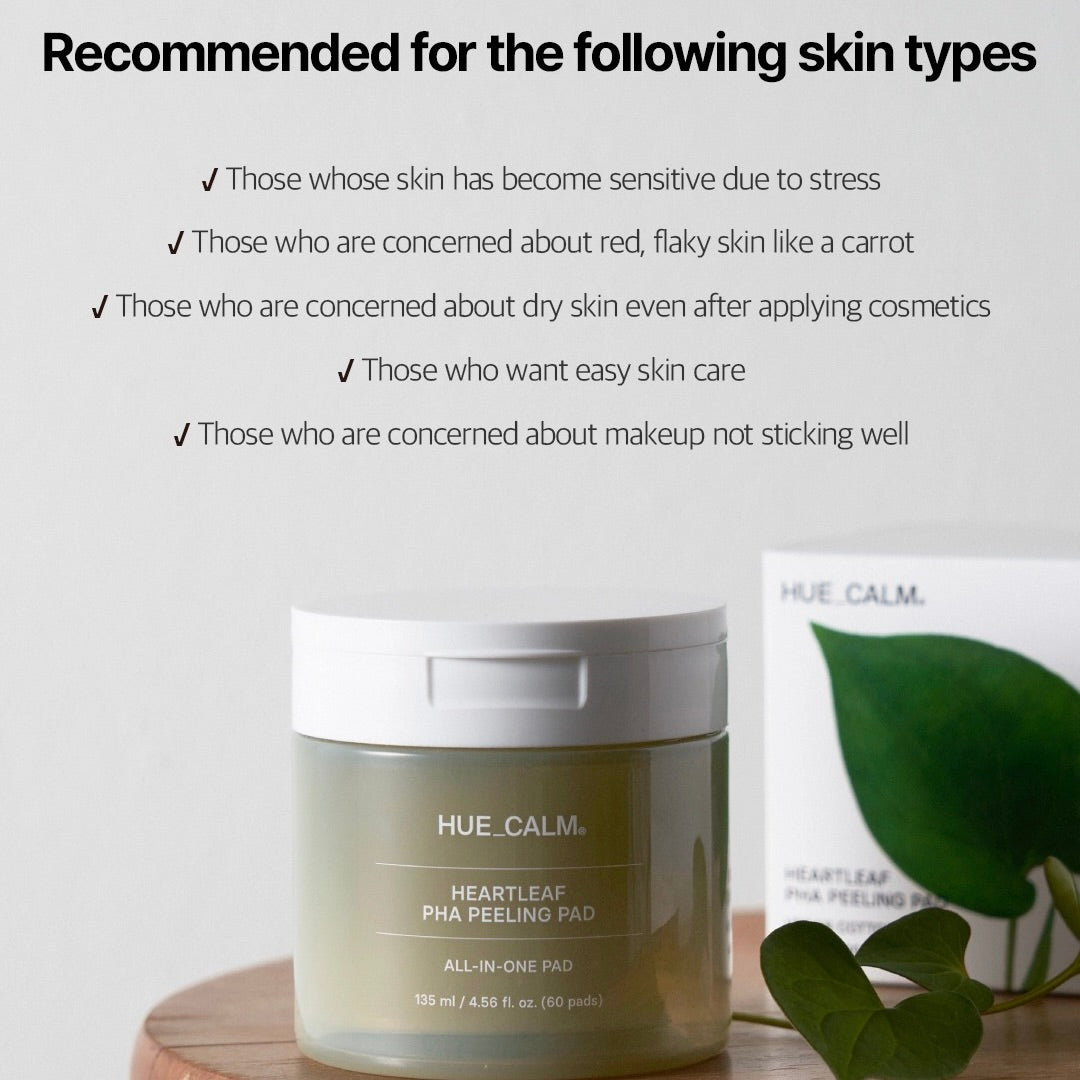 HEARTLEAF PHA PEELING PAD