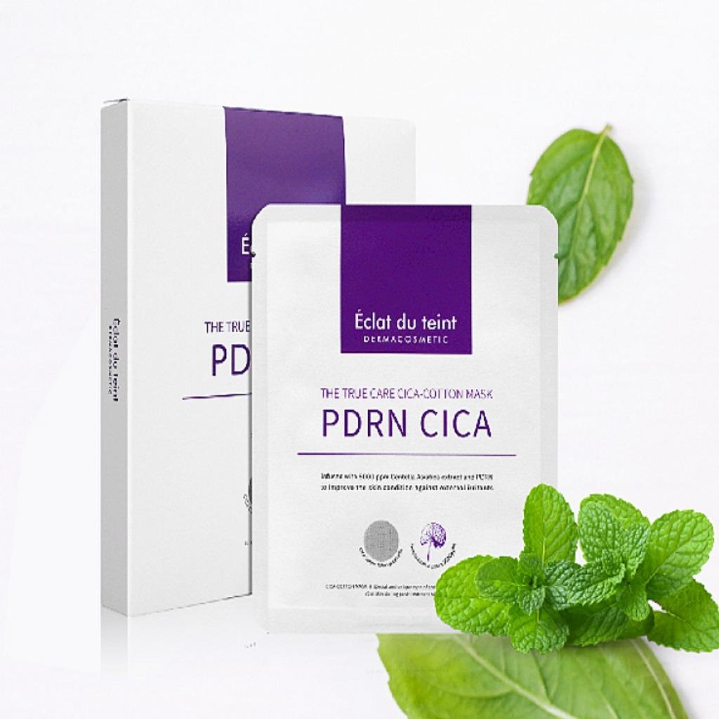 THE TRUE CARE CICA-COTTON MASK - PDRN CICA 1box (5ea)
