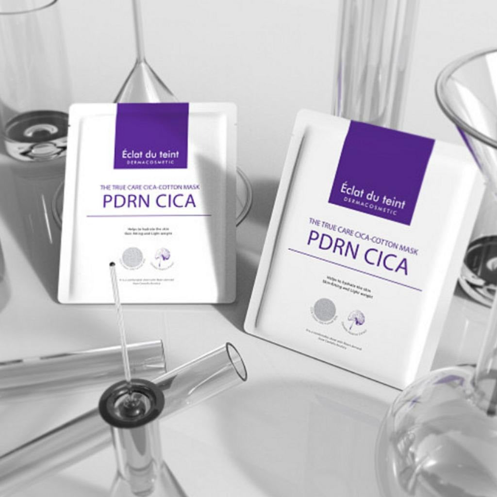 THE TRUE CARE CICA-COTTON MASK - PDRN CICA 1box (5ea)