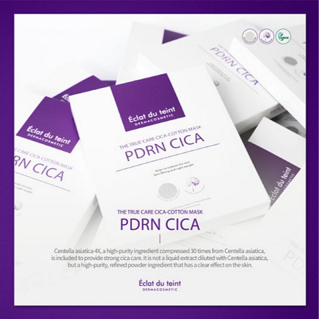 THE TRUE CARE CICA-COTTON MASK - PDRN CICA 1box (5ea)