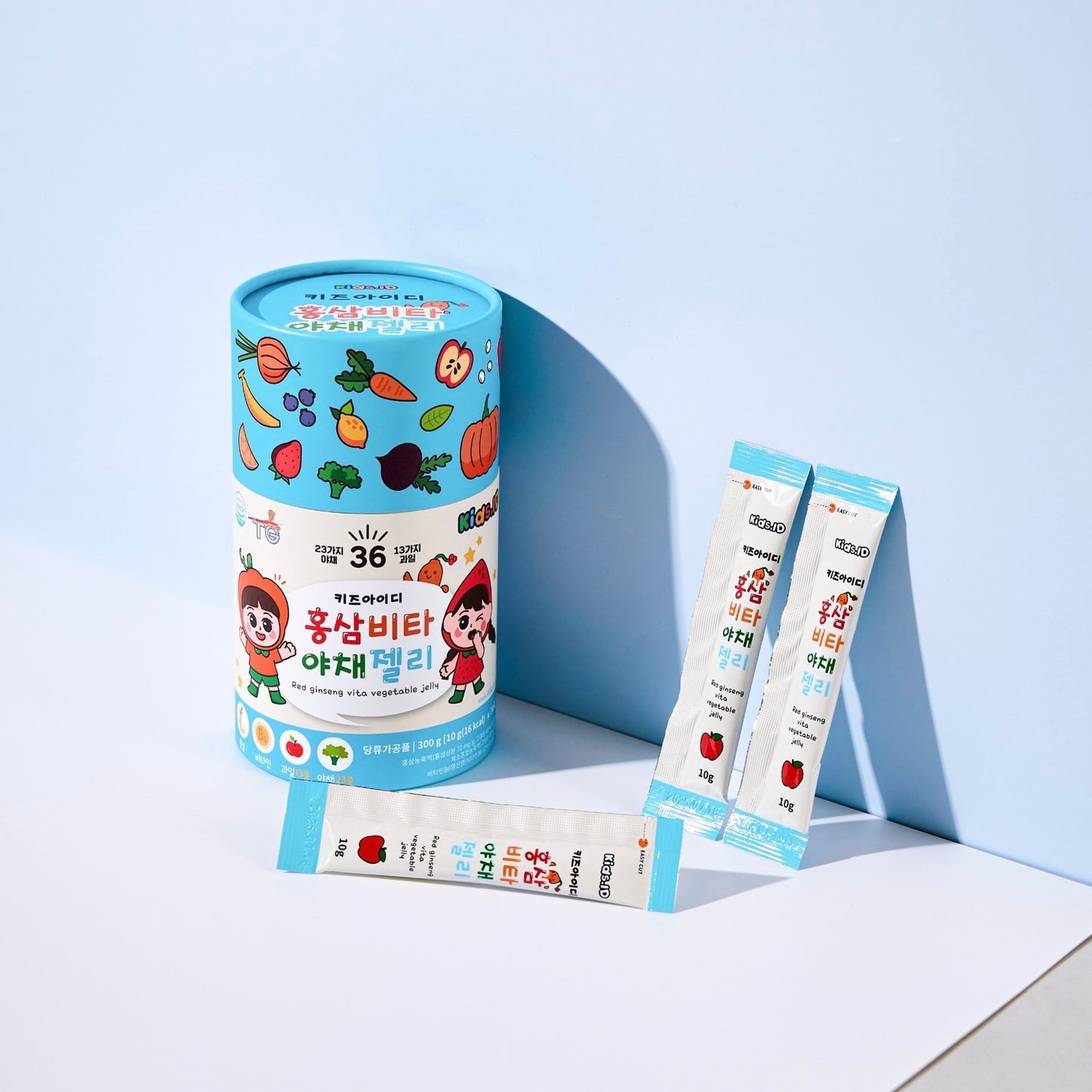 KIDS ID RED GINSENG VITA VEGETABLE JELLY