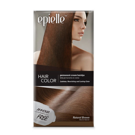 HAIR COLOR NATURAL BROWN