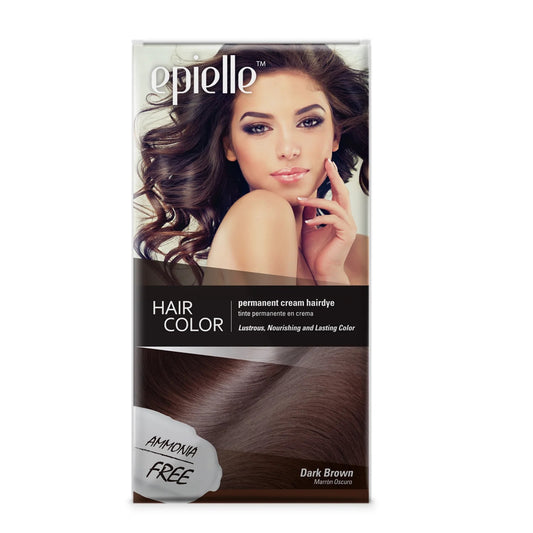 HAIR COLOR DARK BROWN