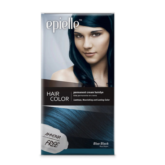 HAIR COLOR BLUE BLACK