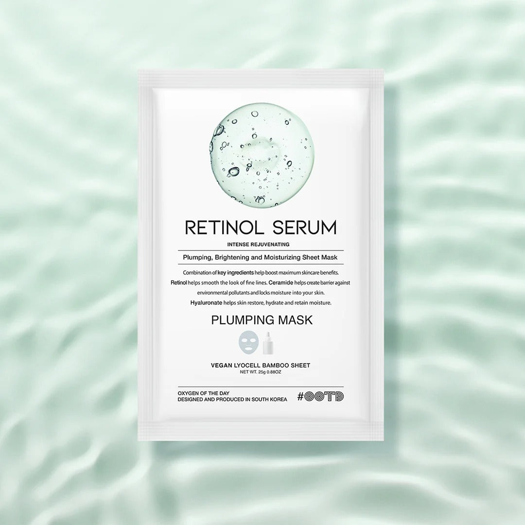 RETINOL SERUM PLUMPING FACE MASK (10PCS)