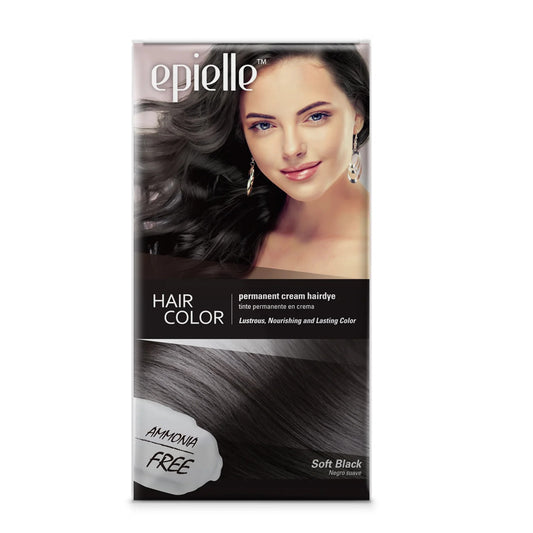 HAIR COLOR SOFT BLACK
