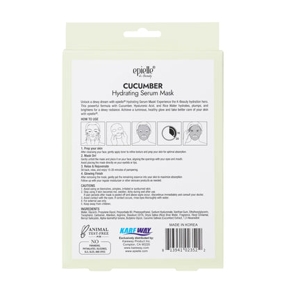 5PK SERUM MASKS-CUCUMBER