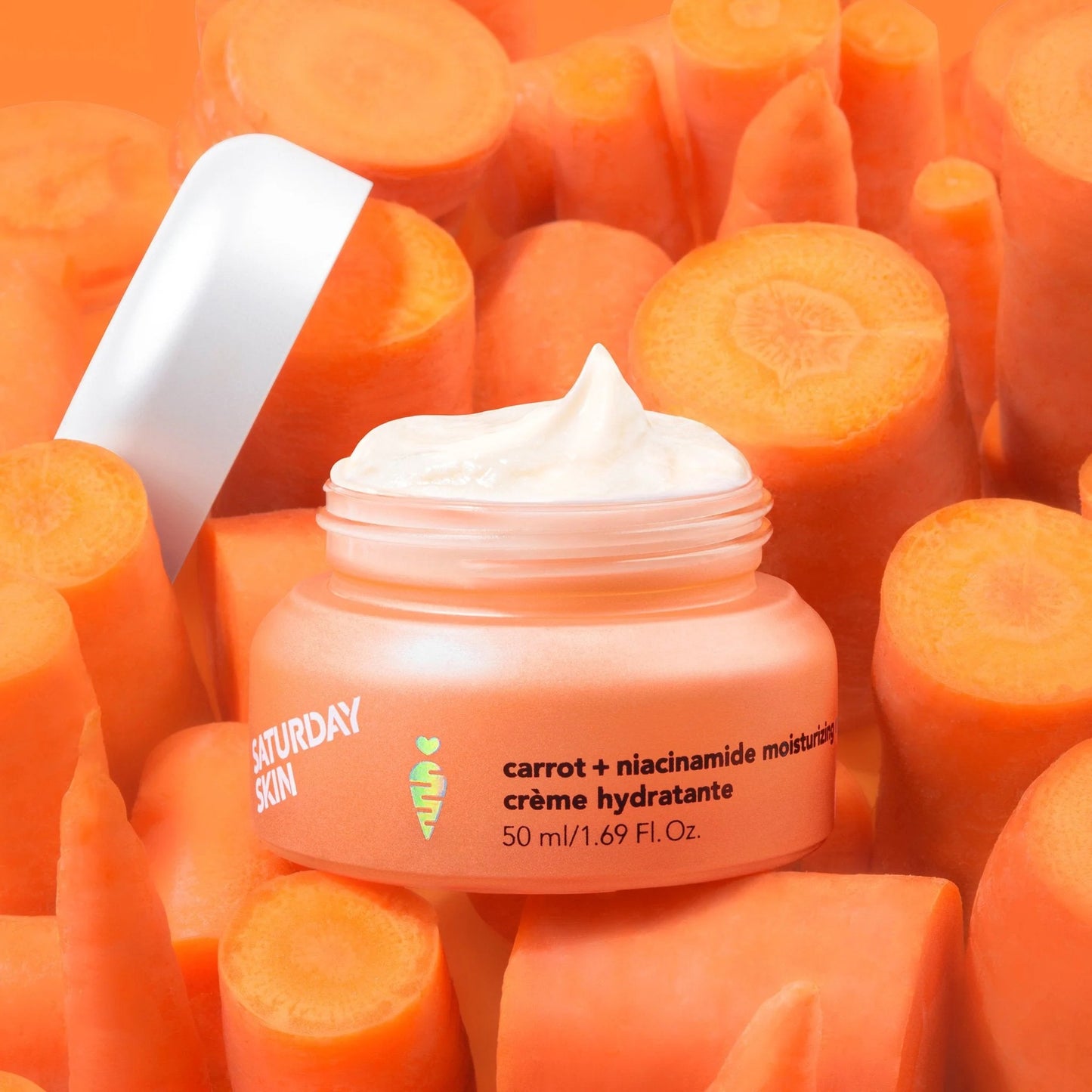 Carrot + Niacinamide Moisturing Cream 50ml