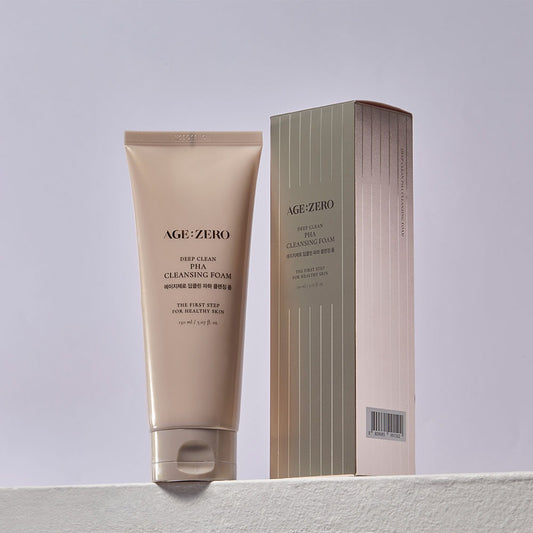 AGE:ZERO DEEP CLEAN PHA CLEANSING FOAM