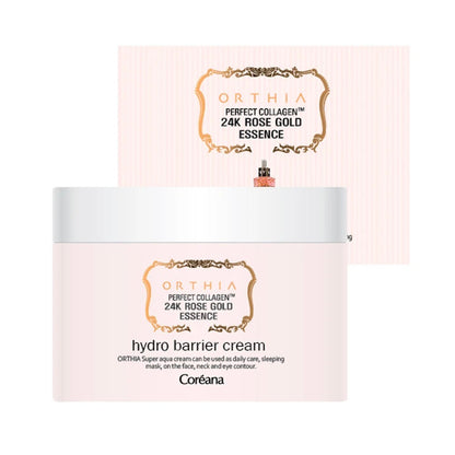 coreana ORTHIA PERFECT COLLAGEN 24K ROSE GOLD ESSNCE HYDRO BARRIER CREAM