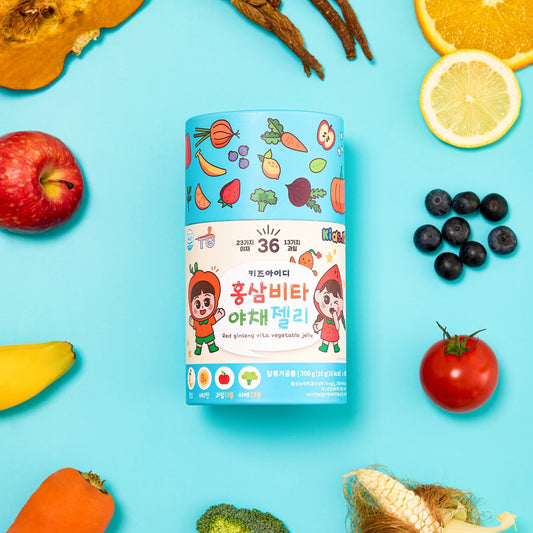 KIDS ID RED GINSENG VITA VEGETABLE JELLY