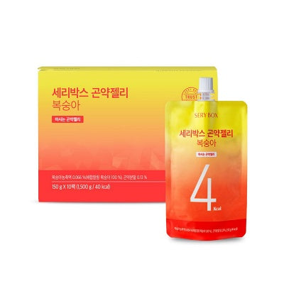 SERY BOX KONJAC JELLY PEACH