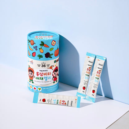 KIDS ID RED GINSENG VITA VEGETABLE JELLY